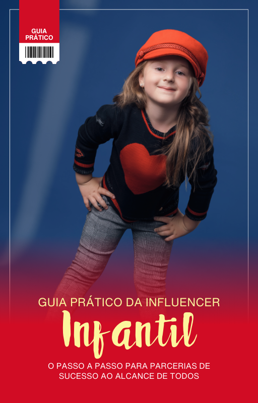 capa do ebook guia da influencer infantil