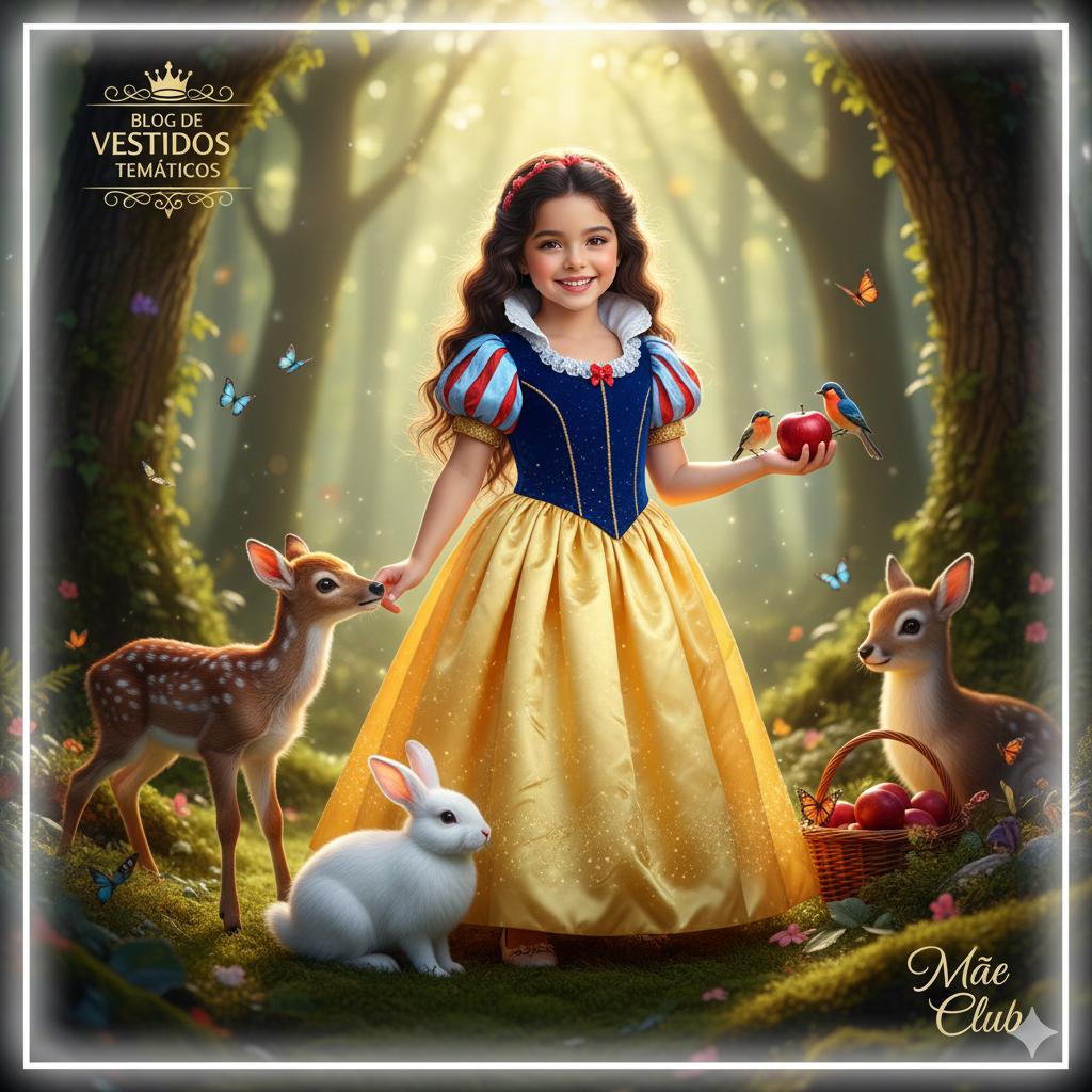 5 Características Fofas da Branca de Neve