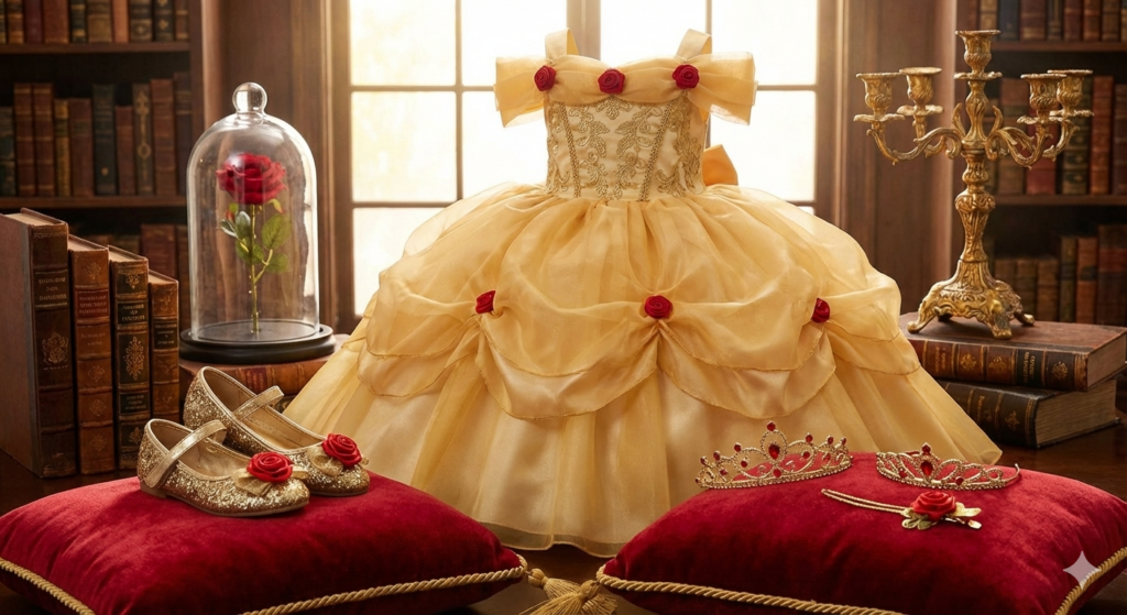 A Bela e a Fera O Segredo do Vestido Amarelo e a Elegância Francesa